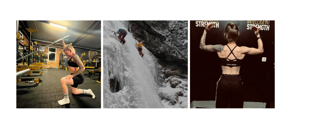 Diese Collage zeigt die Entwicklung von Kundin Tanja.